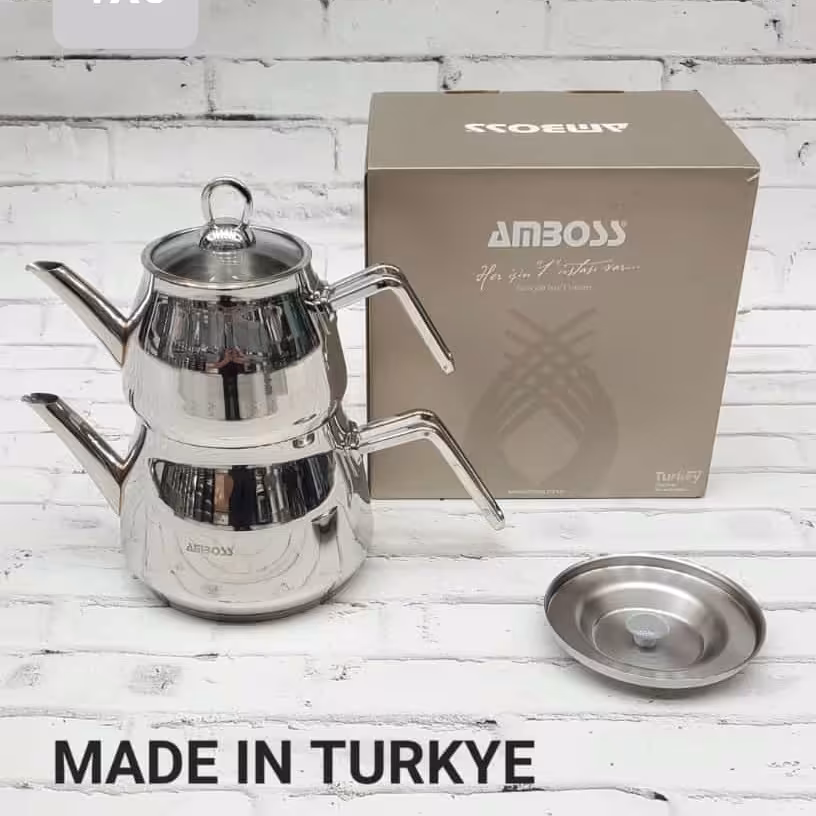 کتری و قوری  استیل