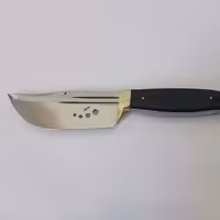 چاقو فولادی زنجان استاد صمد دسته فیبر با کیفیت بسیار عالی و بسیار تیز




