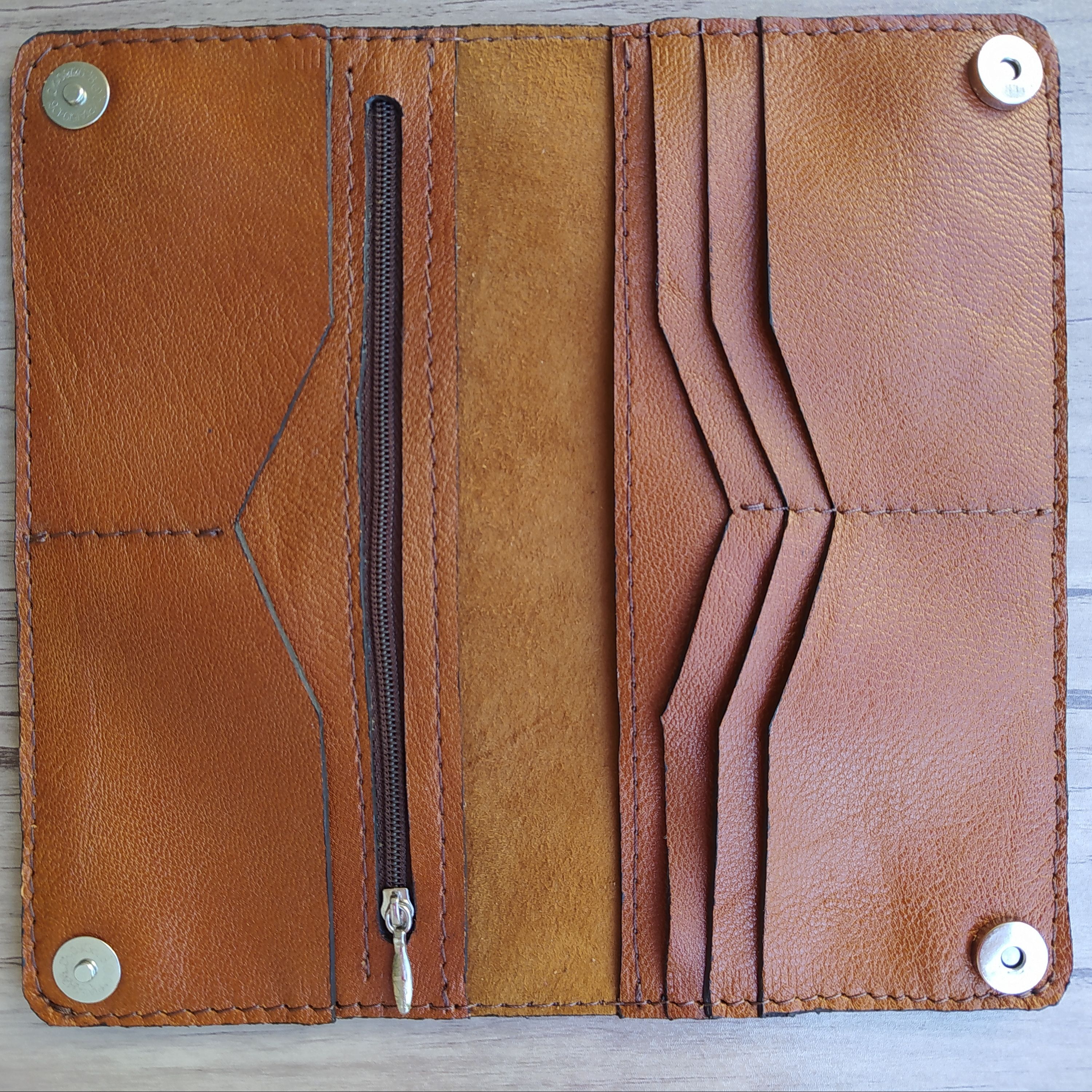 کیف پول چرم طبیعی مردانه