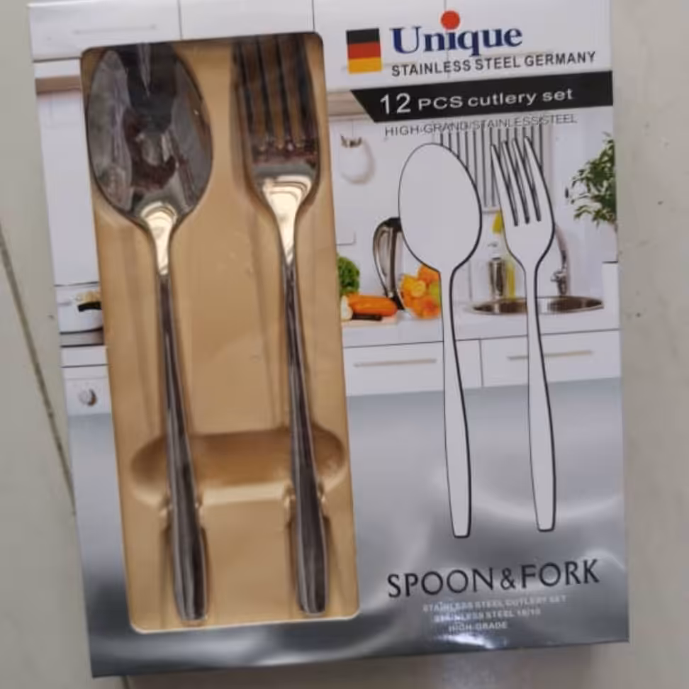 قاشق و چنگال های یونیک 