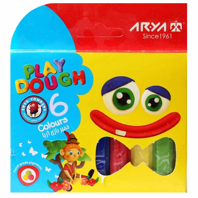 خمیر بازی مقوایی آریا مدل 1057