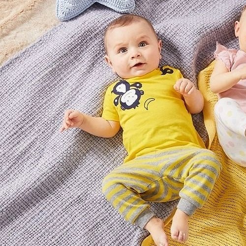پک دوتایی تیشرت نوزادی المانی
