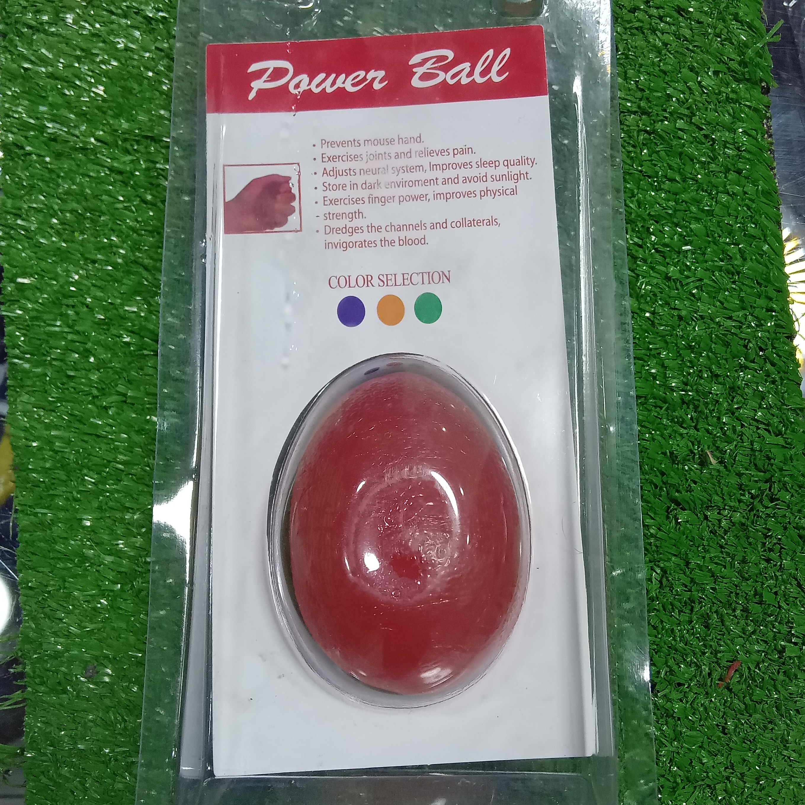 لاستیک مچ دست قوی کننده مچ درشکل بیضی حالت 