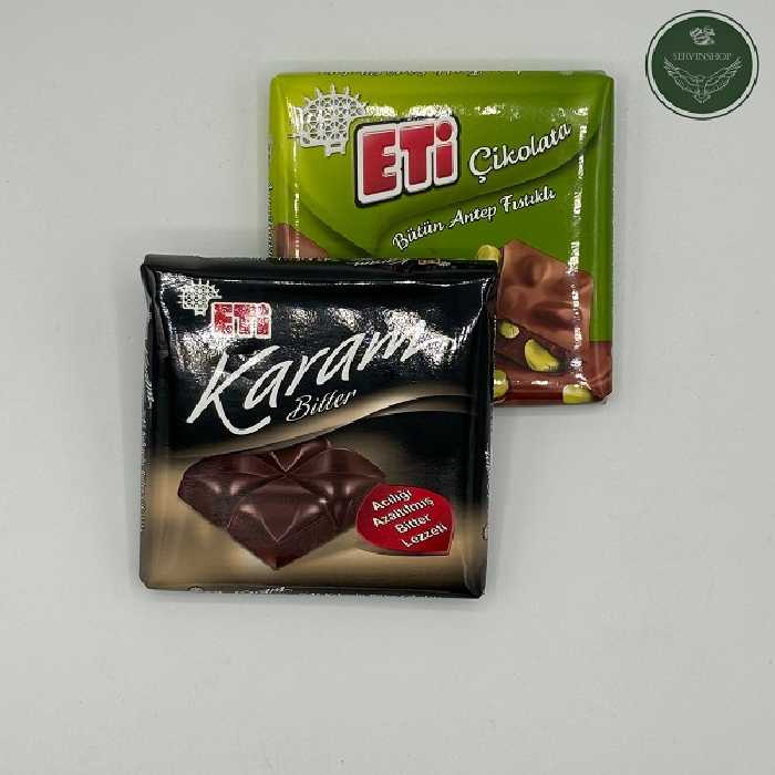 شکلات مینی تابلت 70درصد اتی