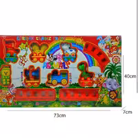 اسباب بازی قطار حیوانات سایز بزرگ موزیکال درجه یک 