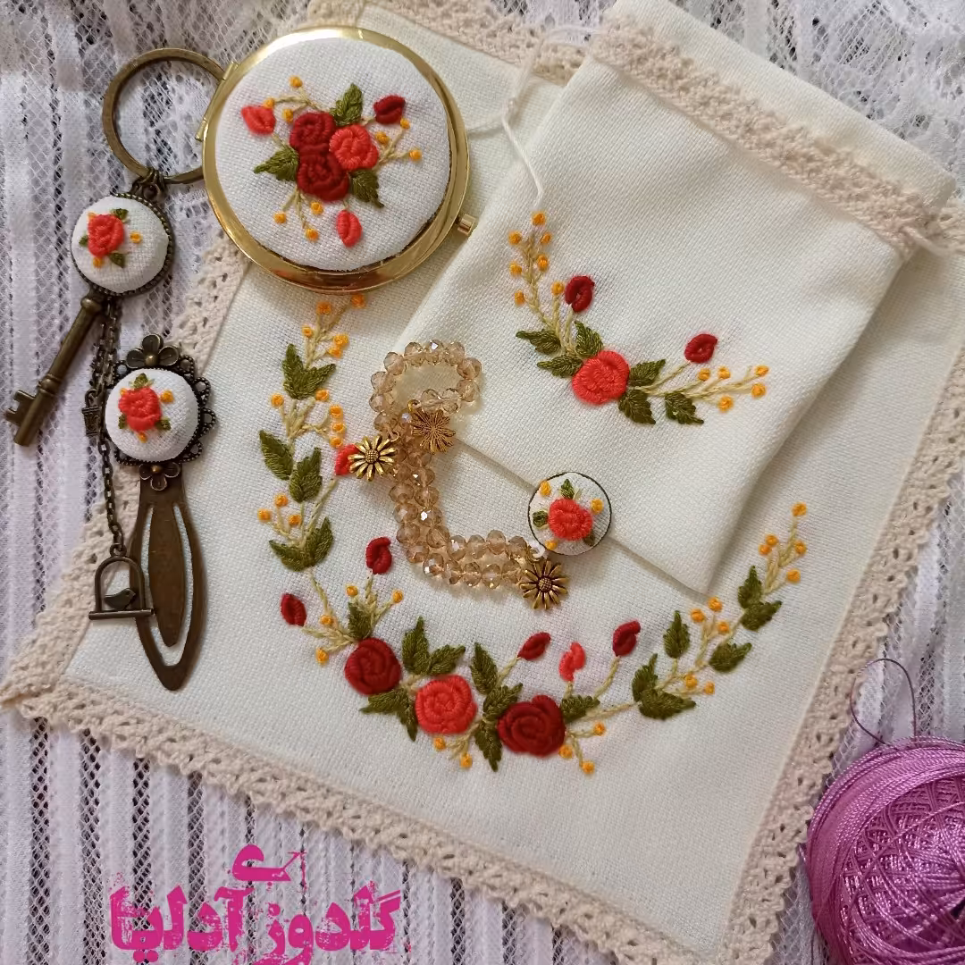 ست جانماز تسبیح،نشانگر،جاکلیدی، آیینه