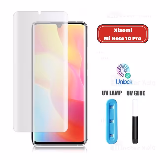گلس UV مات Xiaomi Mi Note 10/10 Pro Matte UV Premium Glass