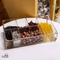 جعبه شیشه ای سیلور دمنوش کد 94848