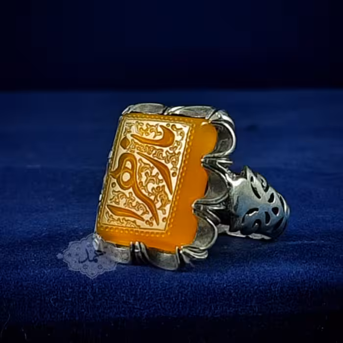 انگشتر شرف الشمس خطی 