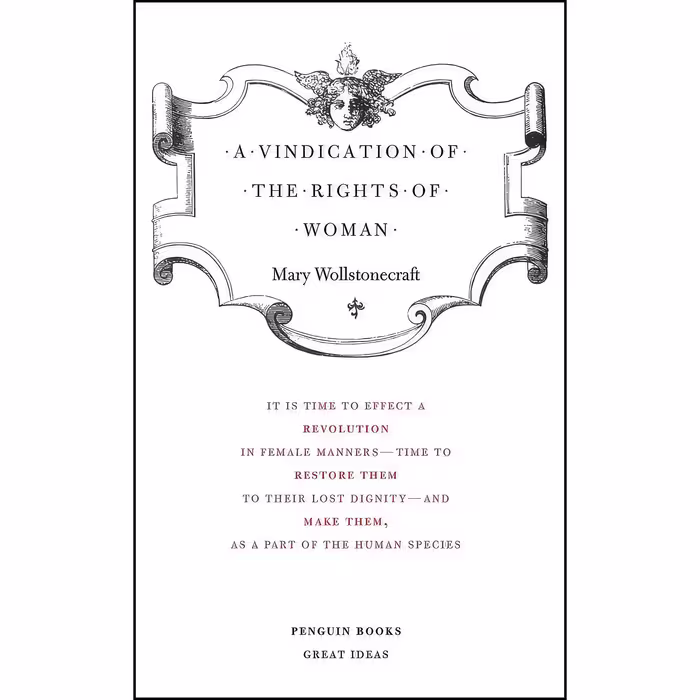 کتاب زبان اصلی Great Ideas Vindication of the Rights of Women 