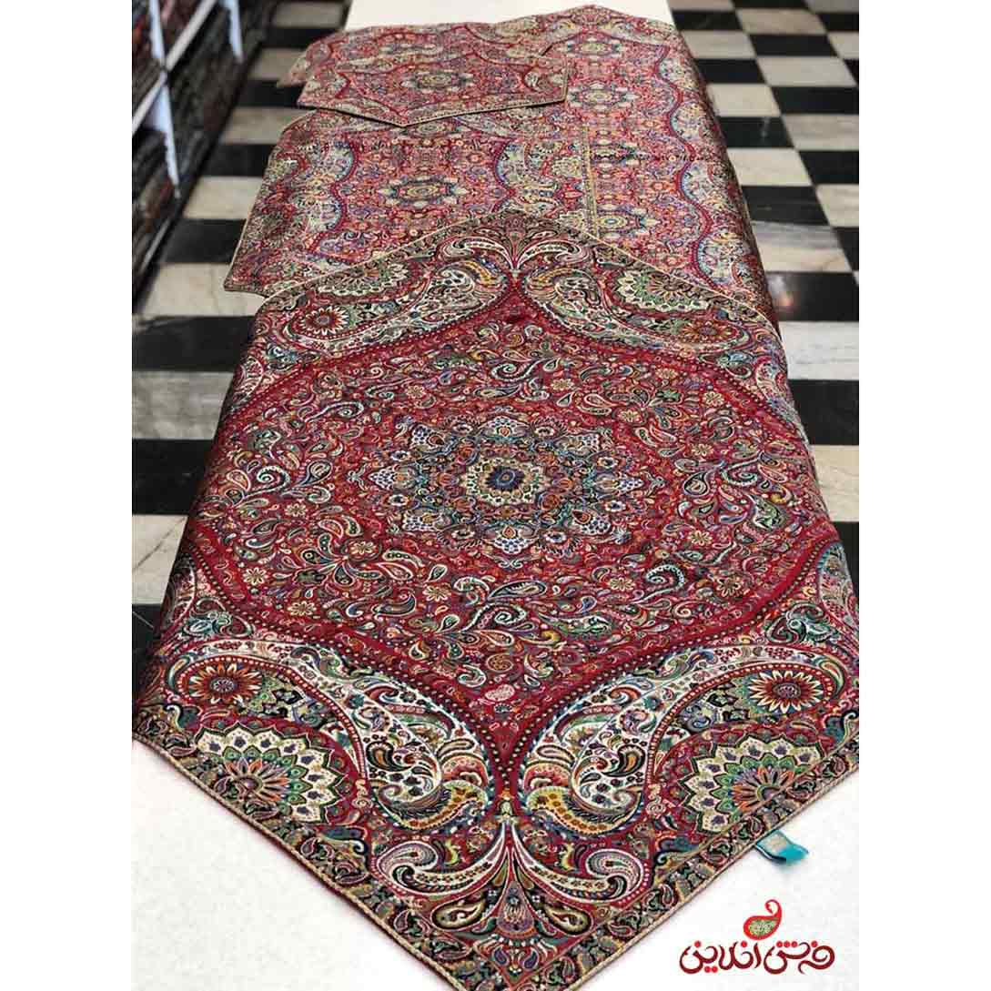 ست 5 تکه رومیزی ترمه کد 30