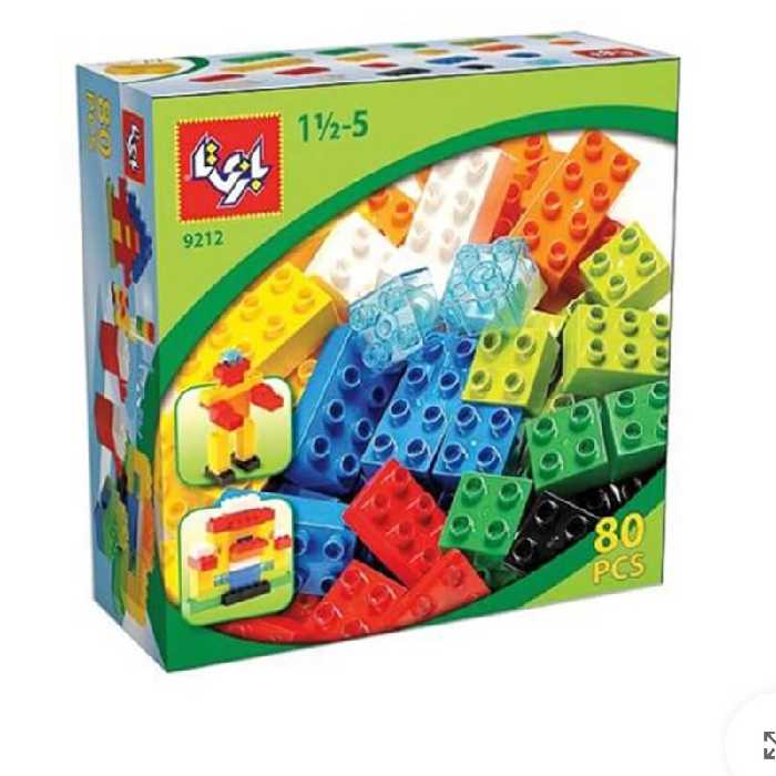 لگو 80قطعه بازی تا 