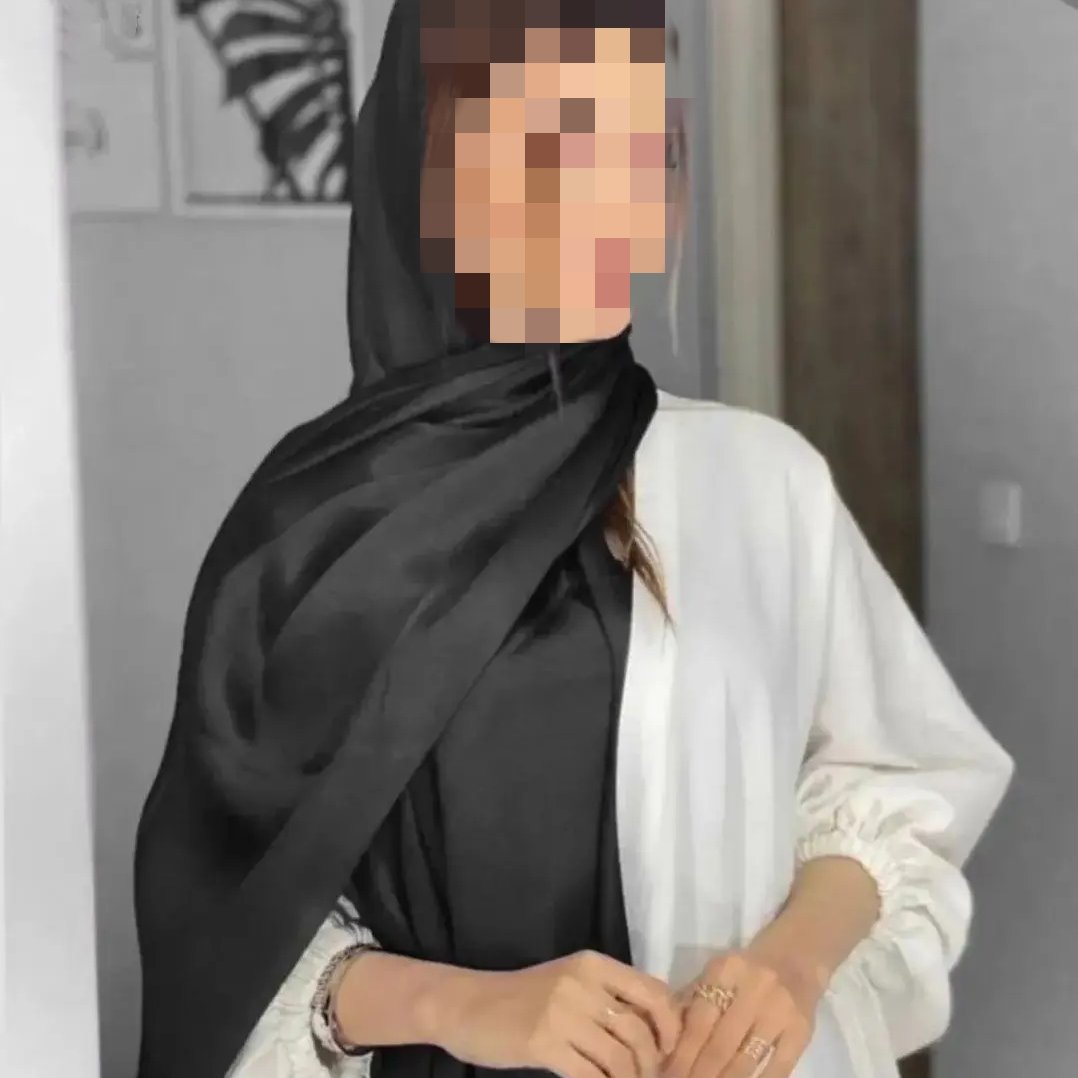 شال بامبو مشکی