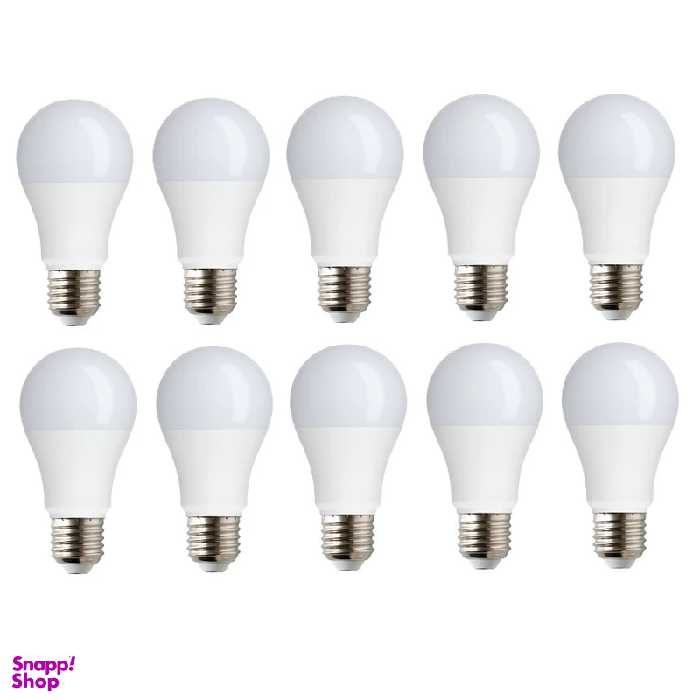 لامپ ال ای دی 10 وات تک تاب کد 10 مجموعه 10 عددی