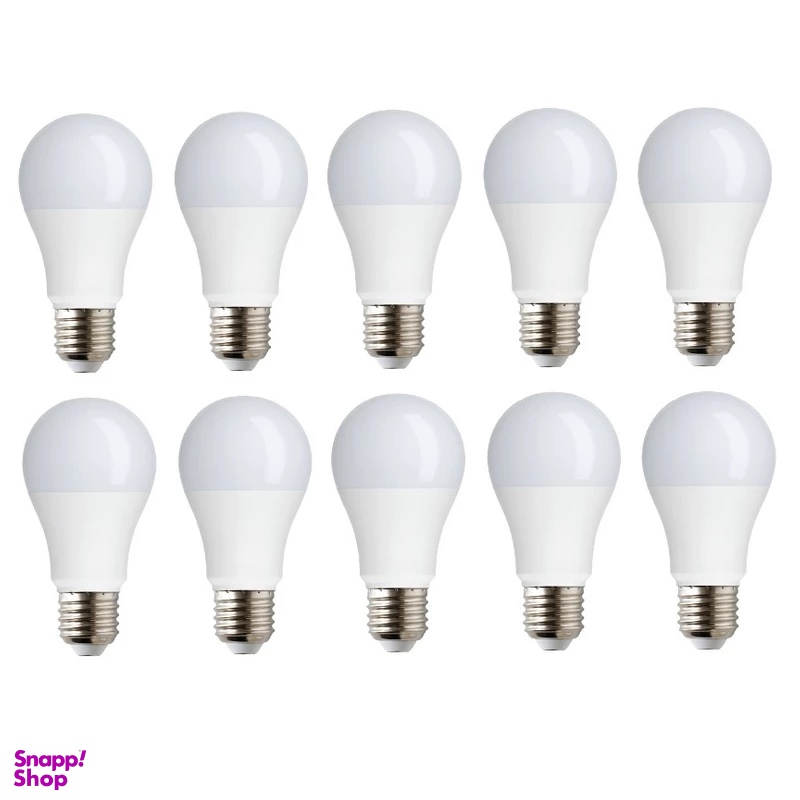 لامپ ال ای دی 10 وات تک تاب کد 10 مجموعه 10 عددی