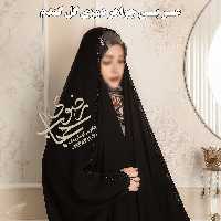 چادر مدل عربی (جده - عبایی) جواهر دوزی گندم جنس خلیجی مجلسی (قد145تا175)