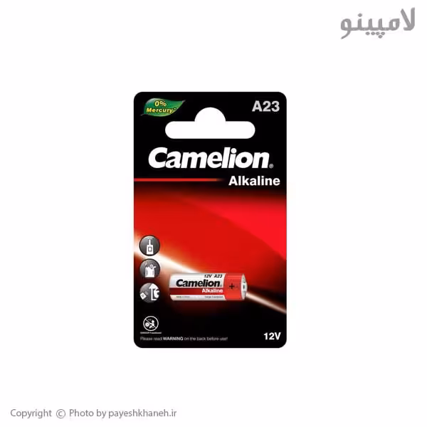 باتری قلمی ریموتی دیجی آلکالاین کملیون 12V-23A بسته 20 عددی