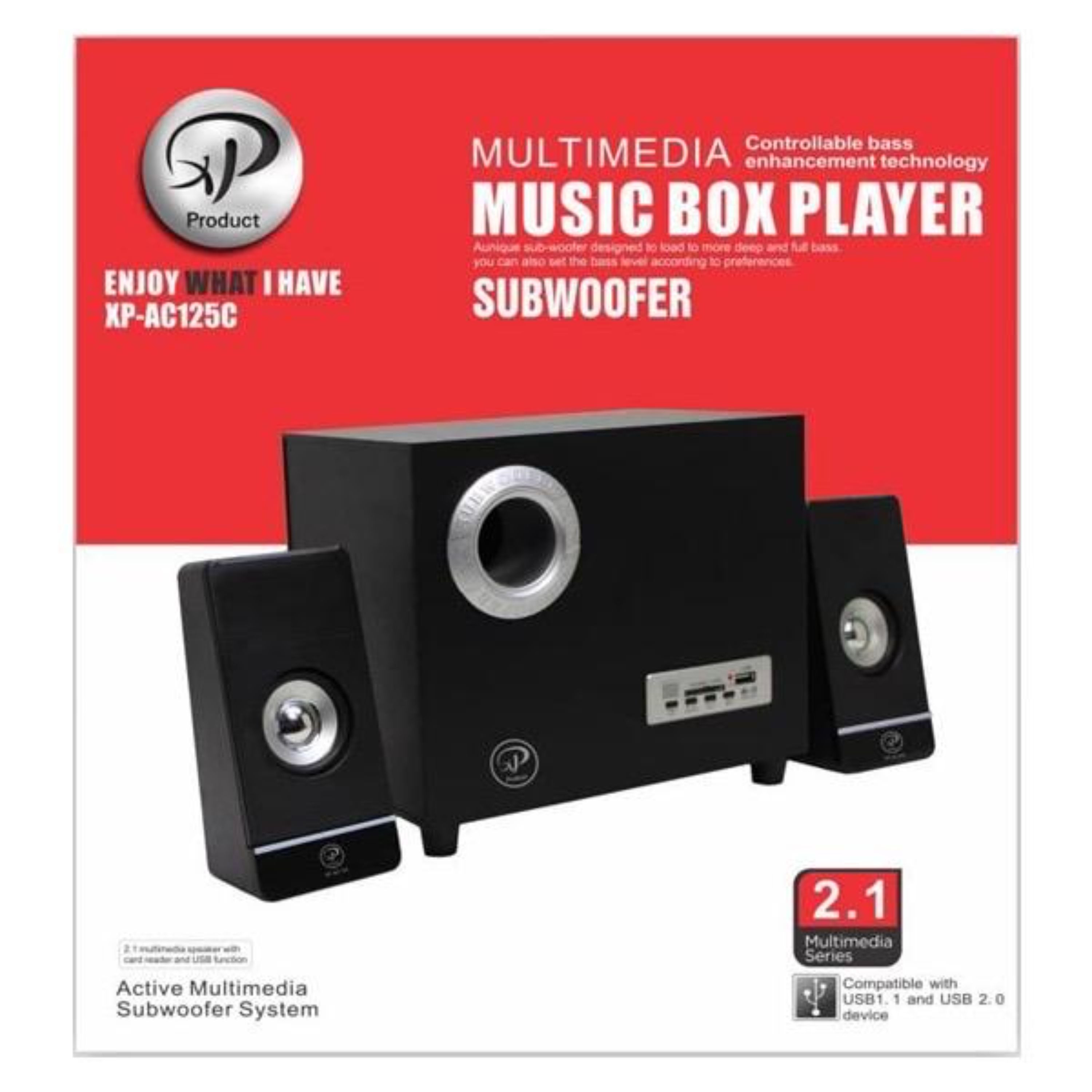 اسپیکر لپ تابی XP مدل AC-125C