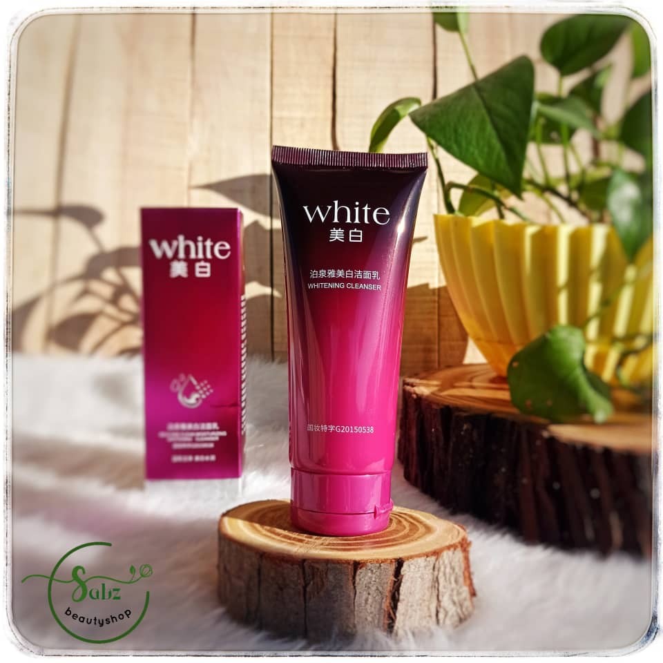 فوم روشن کننده مدل white بیوآکوا