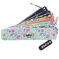 قیمت و خرید جامدادی دانشجویی طرح دار پاپکو zpc028