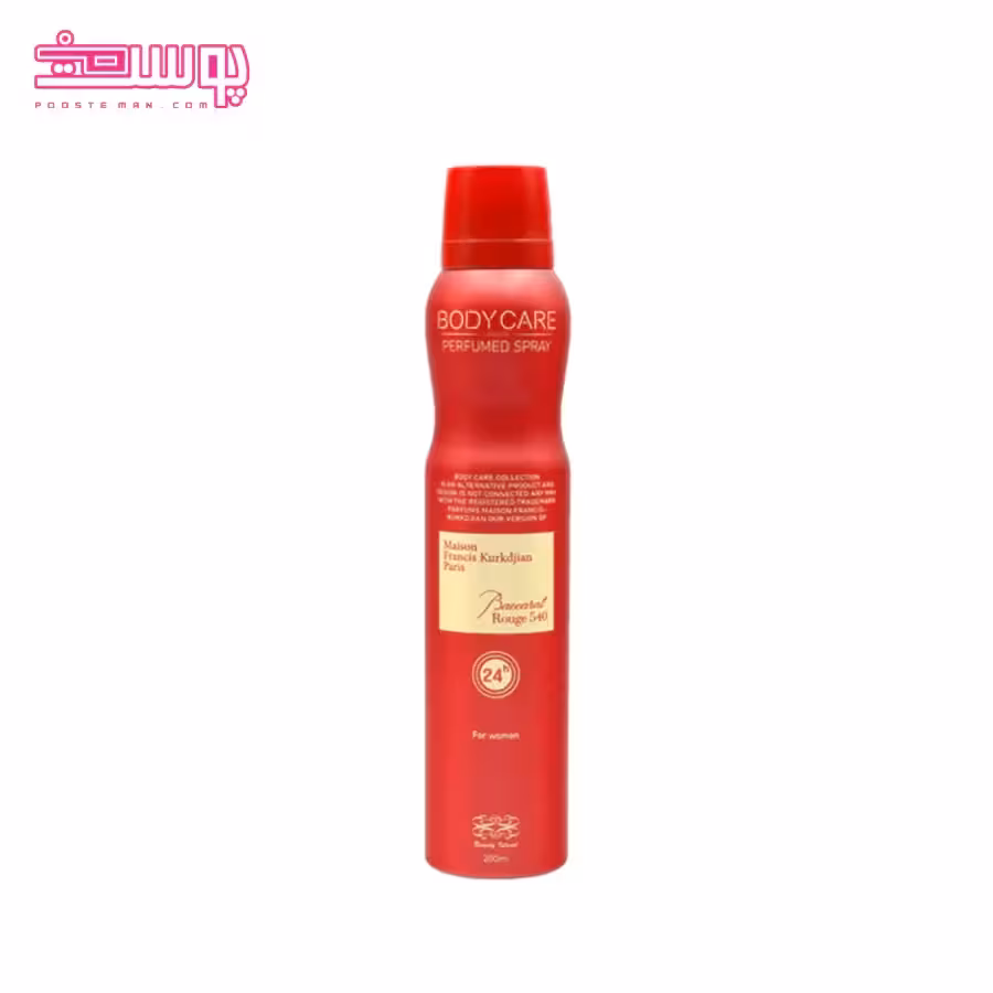 اسپری بدن باکارات رژ 540 بادی کر حجم 200ml