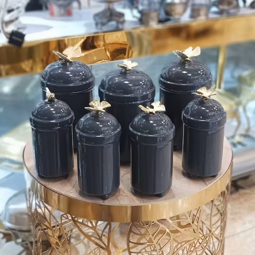 ست7 پارچه پاسماوری فلزی