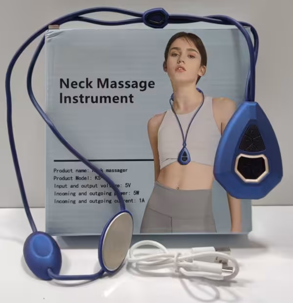 ماساژور گردن هوشمند Agdoad، کمپرس گرم، ماساژور ستون فقرات گردنی  Relieve Back Pain Shoulder USB Rechargeable