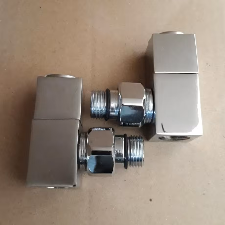 شیر رفت برگشت حوله خشک کن فلت کروم ارسال به سراسر ایران