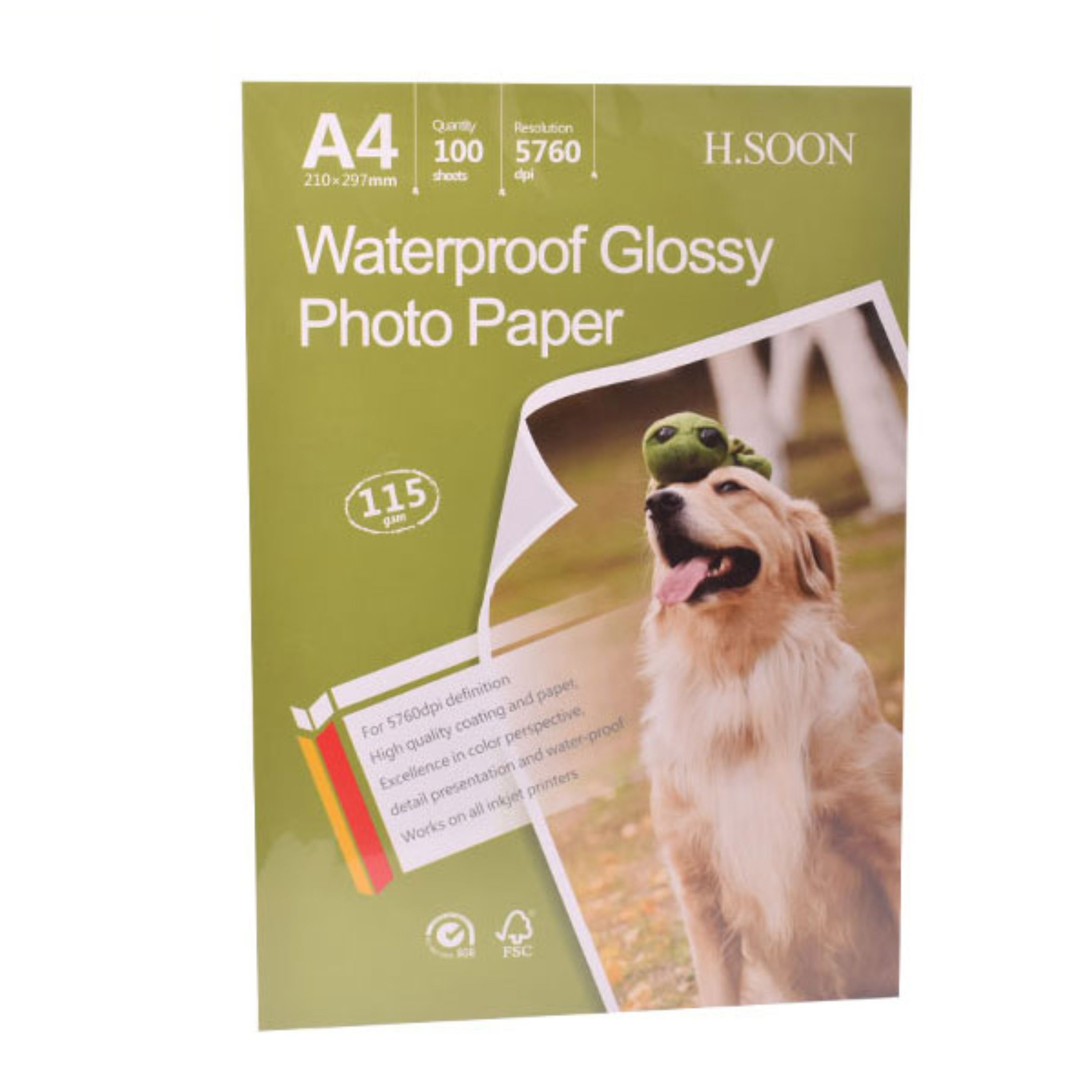 کاغذ گلاسه 115گرم -glossy 115g