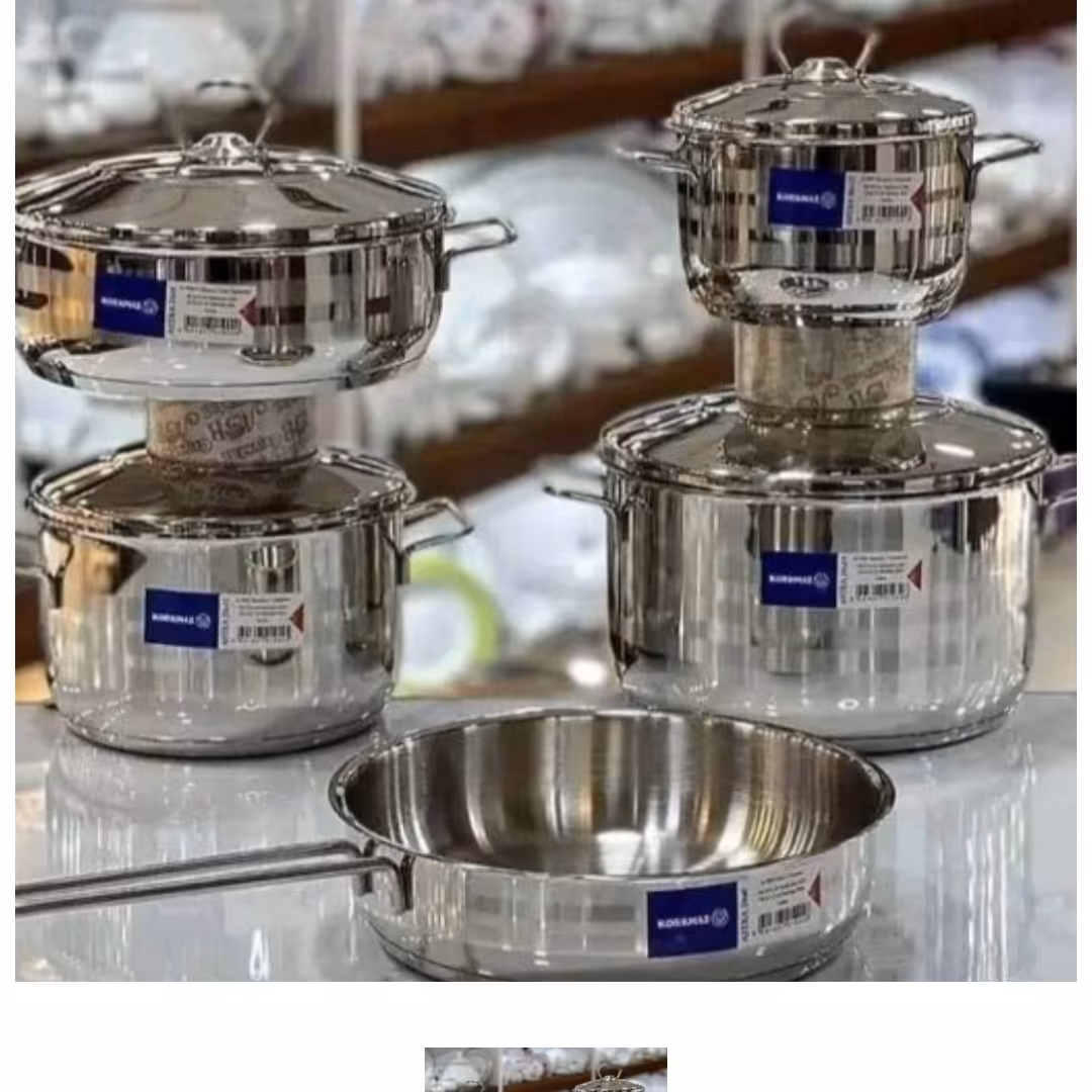 سرویس قابلمه 9 پارچه کرکما ز مدل آسترا