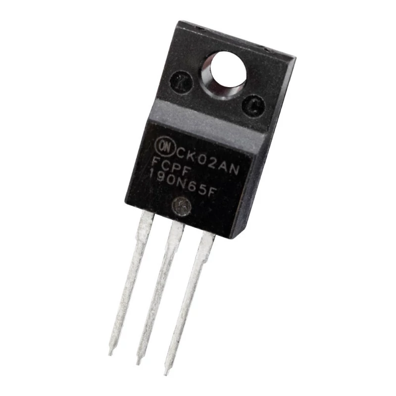 ماسفت FCPF190N65F تایوانی مارک ON Semiconductor پکیج TO-220FP | amazonchi