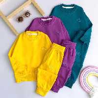 دو تیکه  اسپرت پنبه دو رو دخترانه و پسرانه