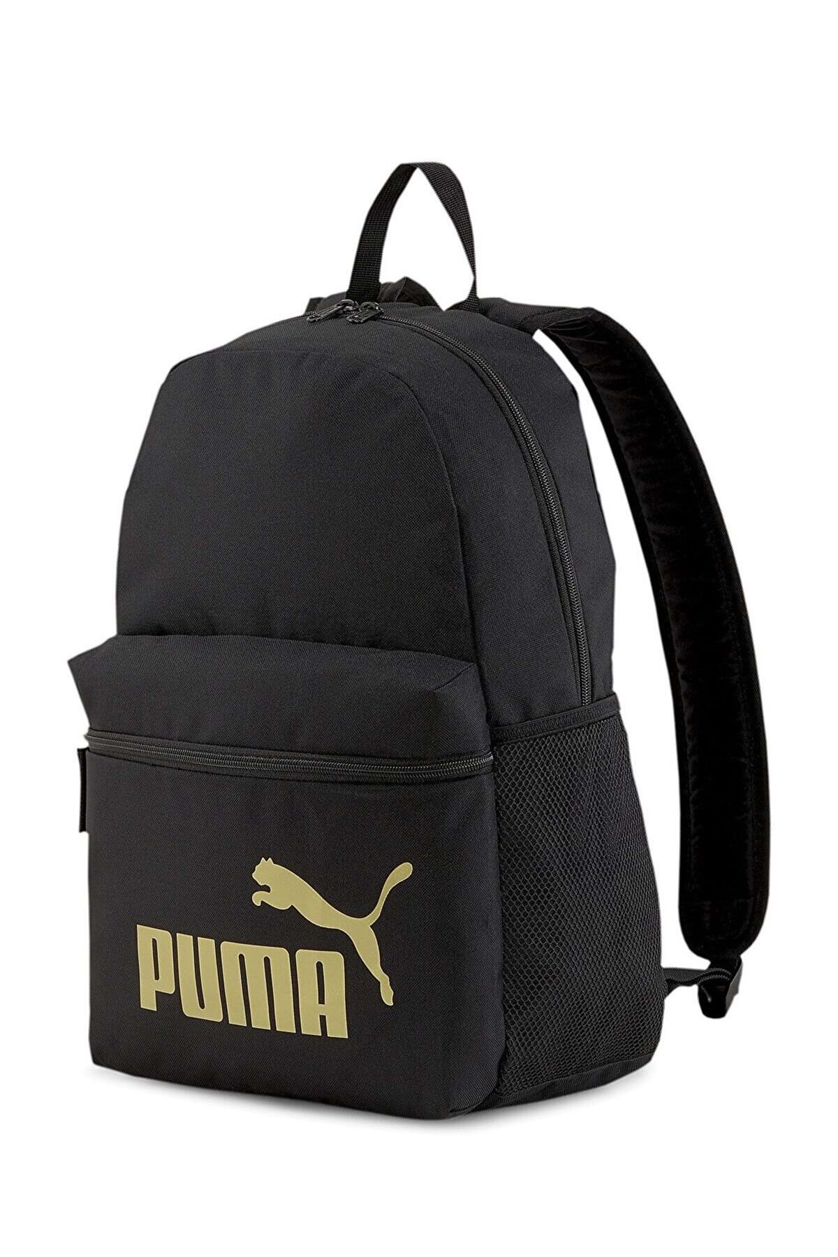 کیف مدرسه مشکی مردانه و زنانه سیاه کوله پشتی فاز 075487 49 یونیسکس Puma