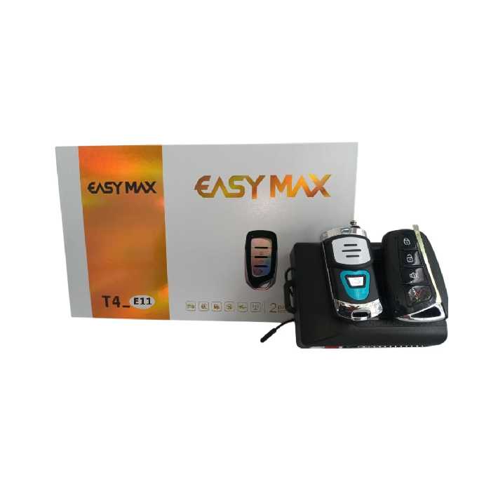 دزدگیر خودرو بلوتوثی ایزی مکس مدل T4-E11 دارای یک سال گارانتی