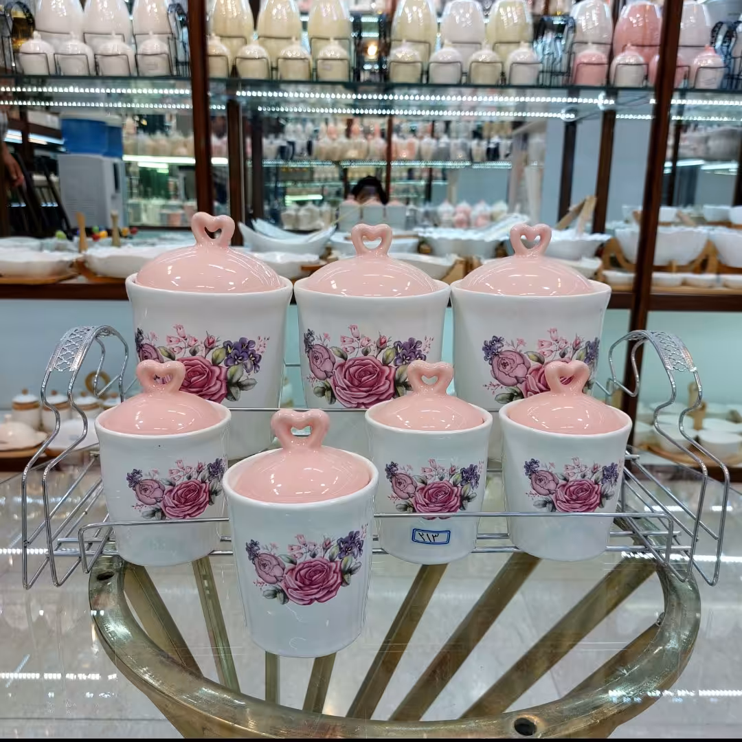 پا سماوری 8 پارچه کد 213