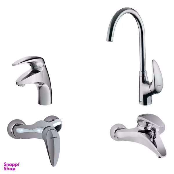 ست شیرآلات شودر مدل سنیور