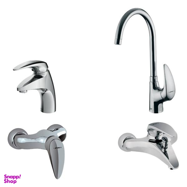 ست شیرآلات شودر مدل سنیور