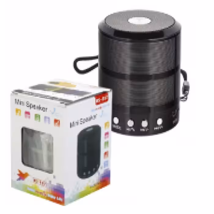 اسپیکر بلوتوث کوچک قابل حمل در رنگ های متنوع مدل WS-887