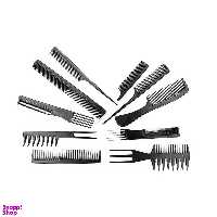 پک شانه ده عددی آرایشگری