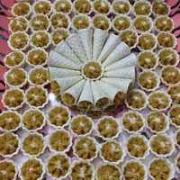 حلوای تک نفره مجلسی  باطعم هل وگلاب وزعفران 