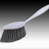 فرچه شست و شو طرح برگ رنگ صورتی