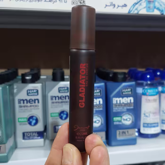 عطر جیبی مردانه ژک ساف مدل گلادیاتور حجم 22 میلی لیتر