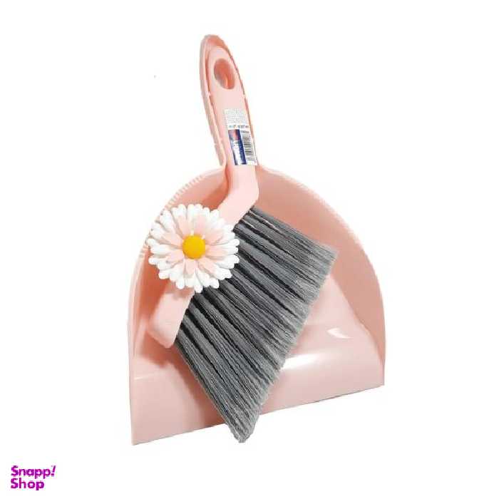 ست جارو و خاک انداز لیمون طرح فانتزی