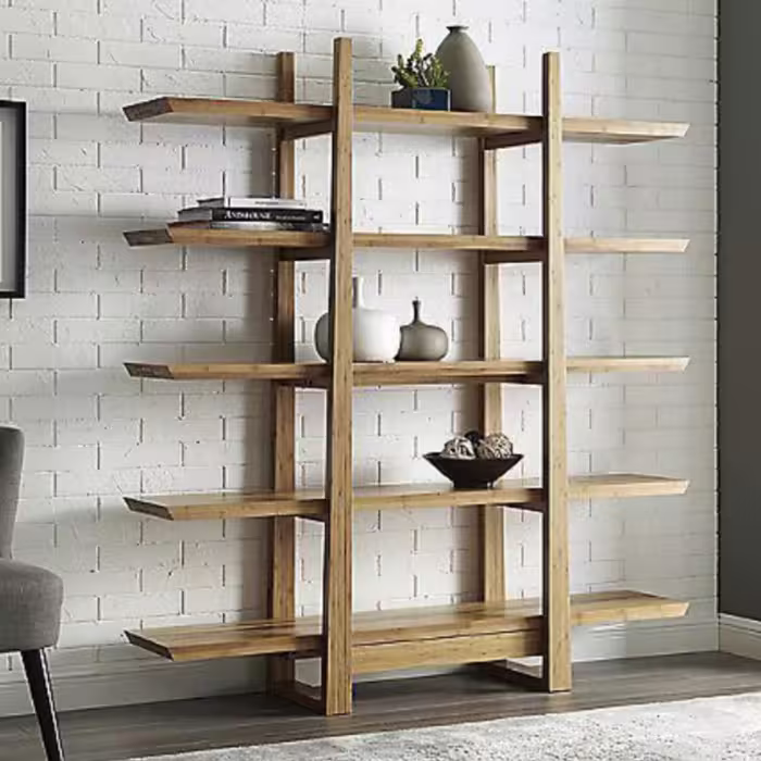 قفسه کتاب و دکوری ام دی اف کد B07 (مستقیم از تولیدکننده) -ارسال با باربری 