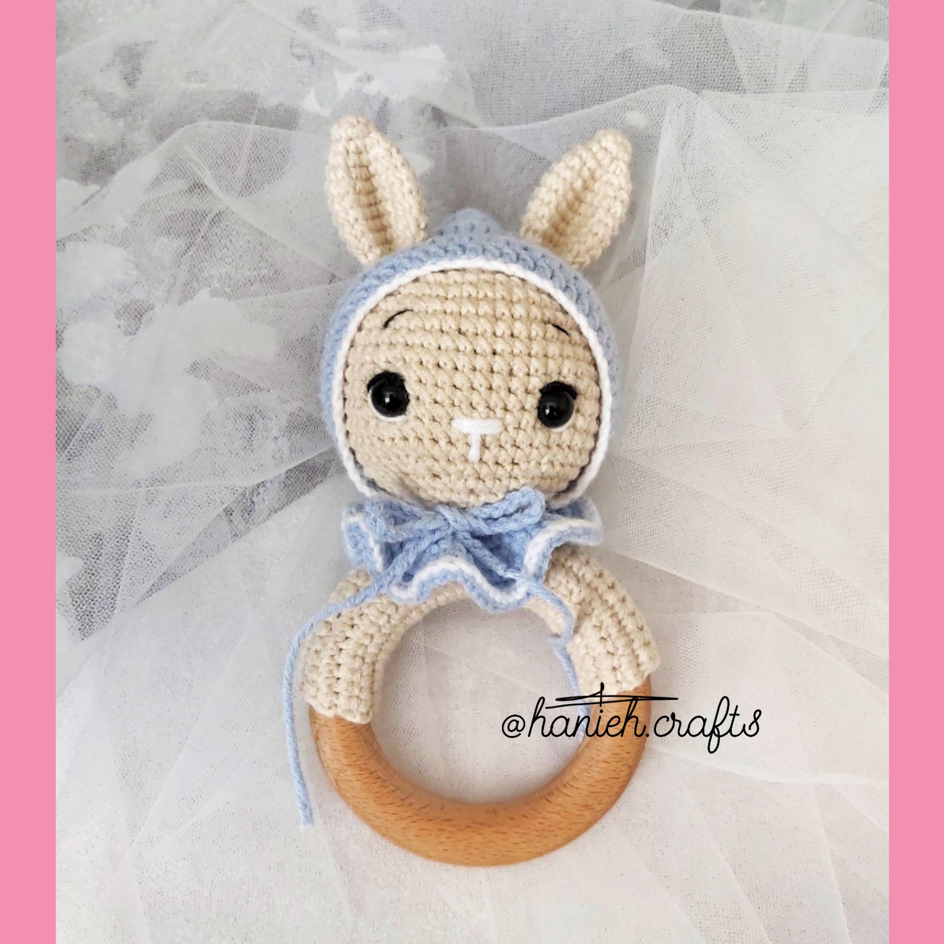 عروسک و جغجغه کودک و نوزاد بافتنی مینیمال 