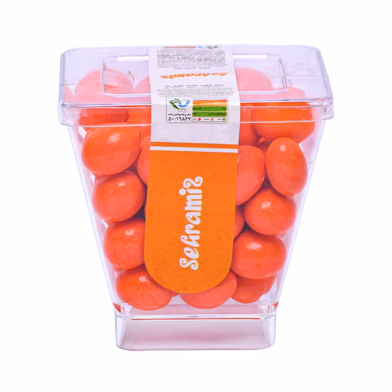 دراژه شکلاتی با مغز بادام زمینی سحرآمیز - 150 گرم