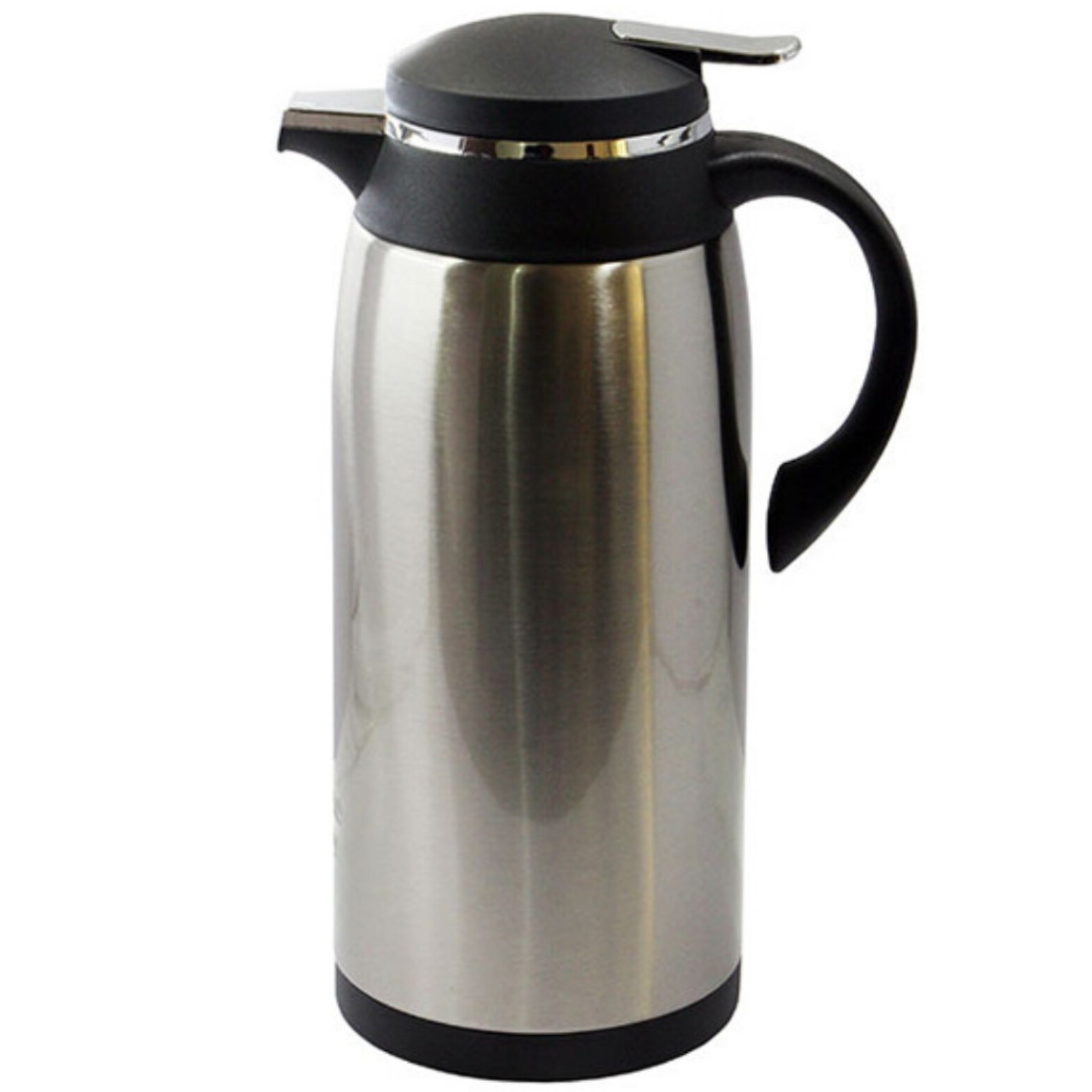 فلاسک بدنه استیل داخل شیشه 1 لیتری