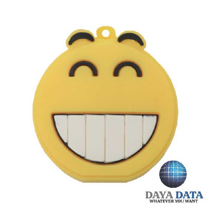 فلش مموری فانتزی  دایا  دیتا  طرح  ایموجی خنده  مدلPF1083-9 ظرفیت32GB -USB3