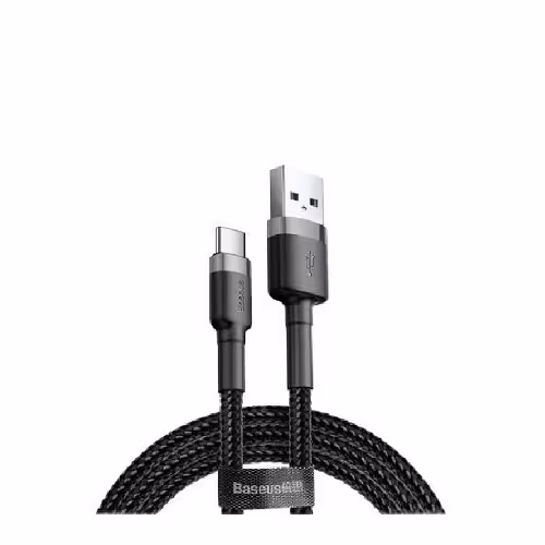 کابل Type C فست شارژ بیسوس Baseus Cafule CATKLF-BG1 QC 3.0 طول 1 متر توان 3 آمپر