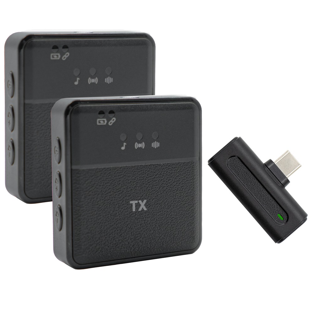 میکروفون بی سیم یقه ای SX8 2in1 Wirreless Microphone